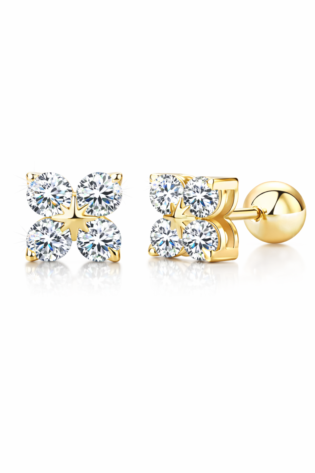 Moissanite Big stud