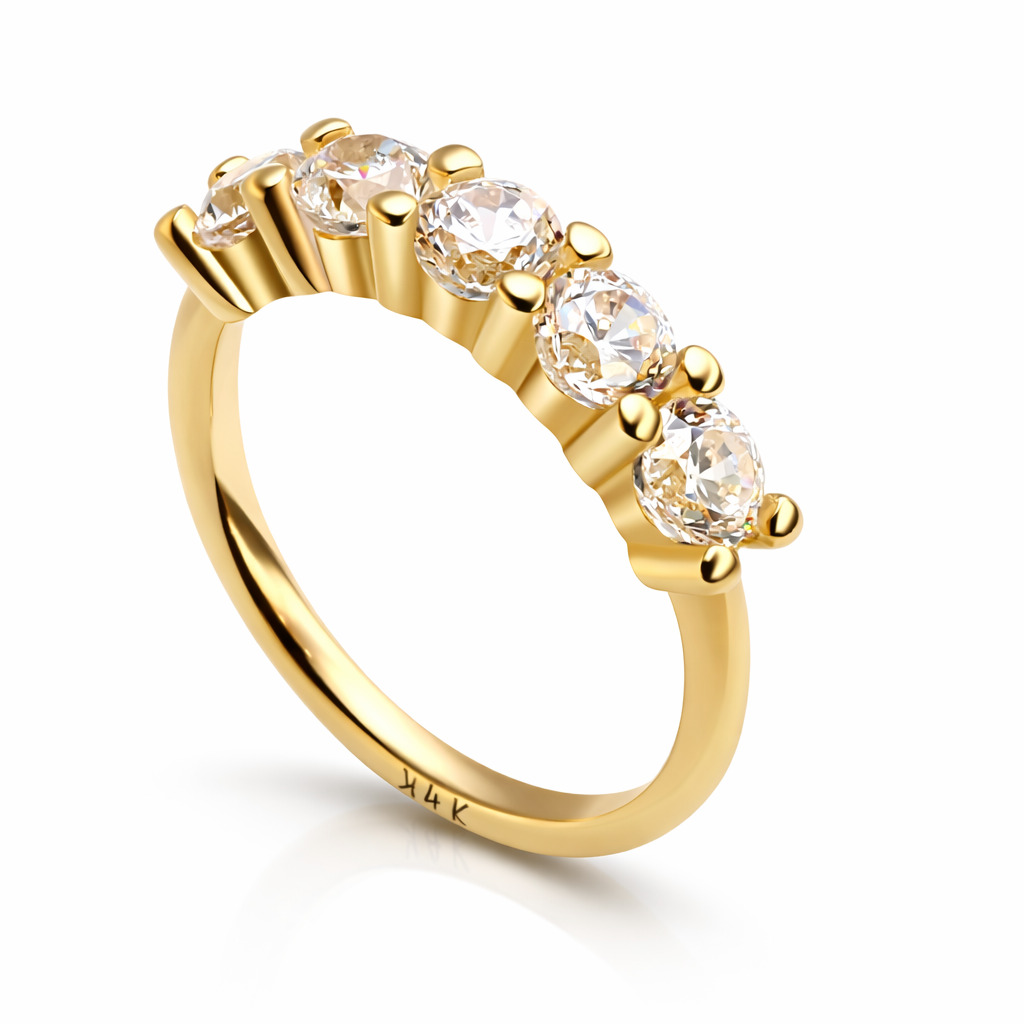 14k Gold Nose Hoop