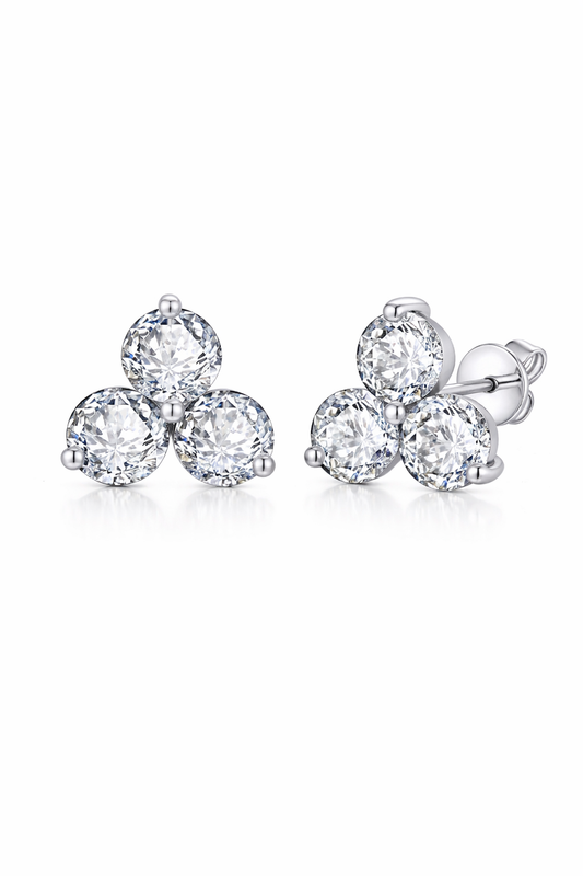 Moissanite Big Stud
