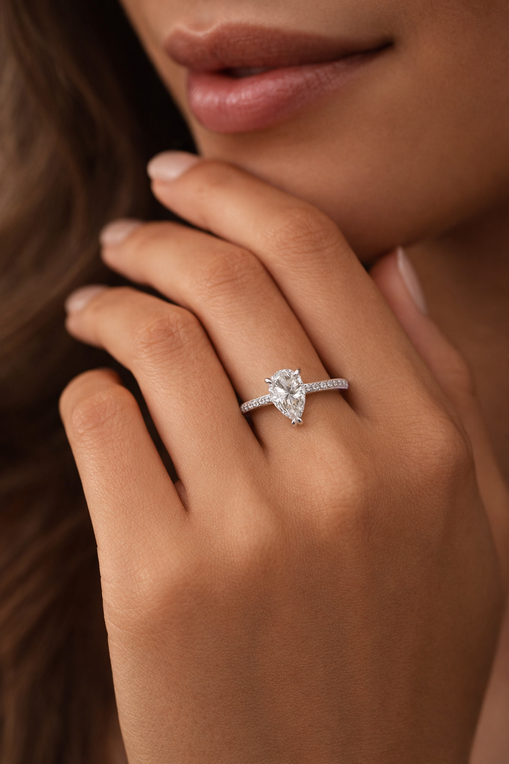 Moissanite ring size 6.5