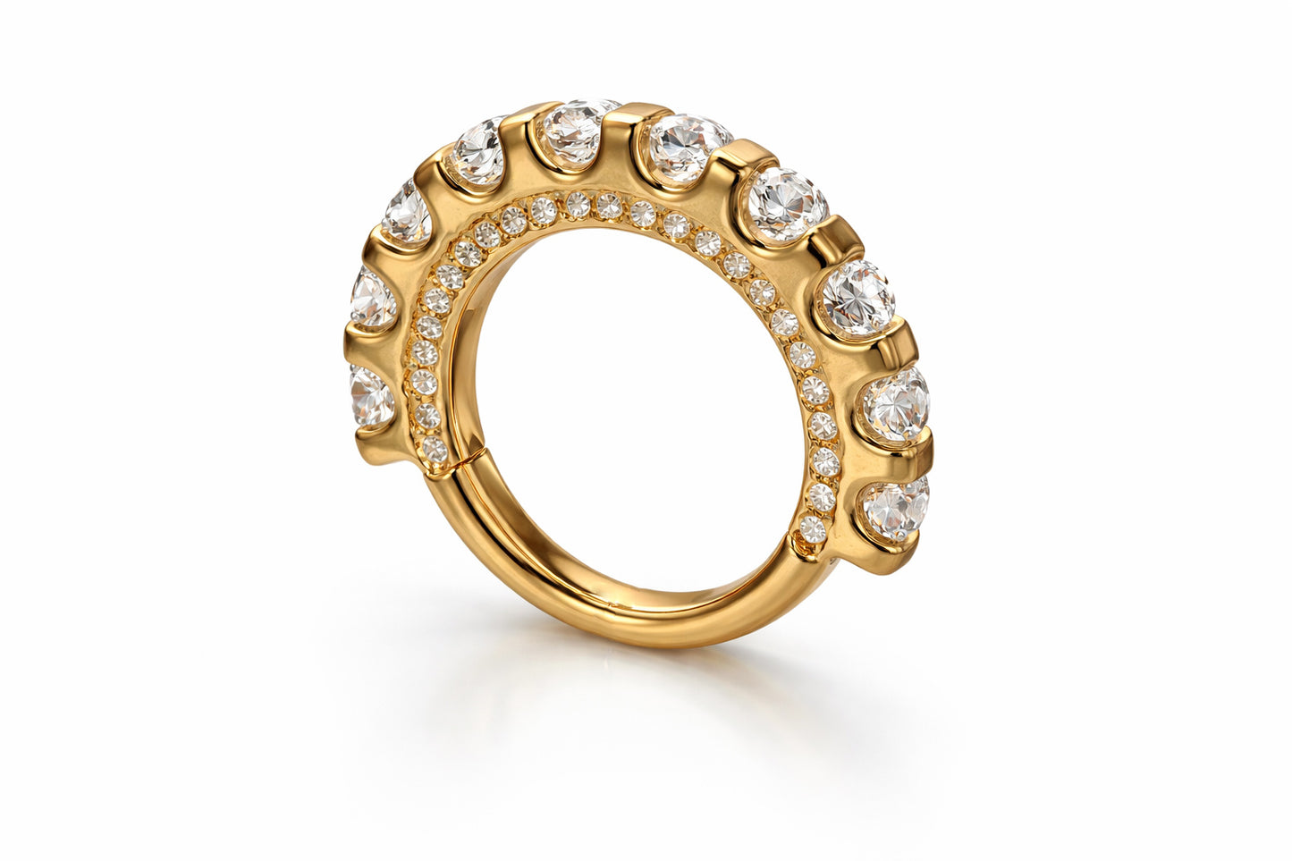 14K Gold Hoop – Multi-Purpose