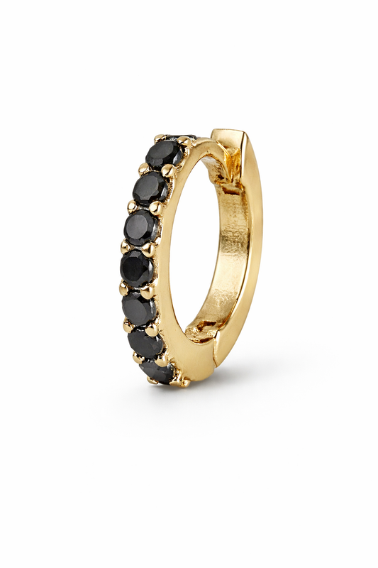 Black Diamond Hoop