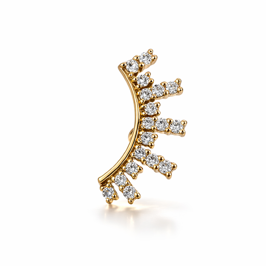 18k Gold Natrural Diamond