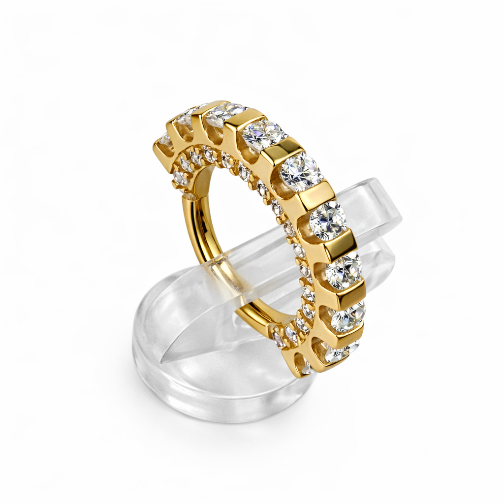 14K Gold Hoop – Multi-Purpose